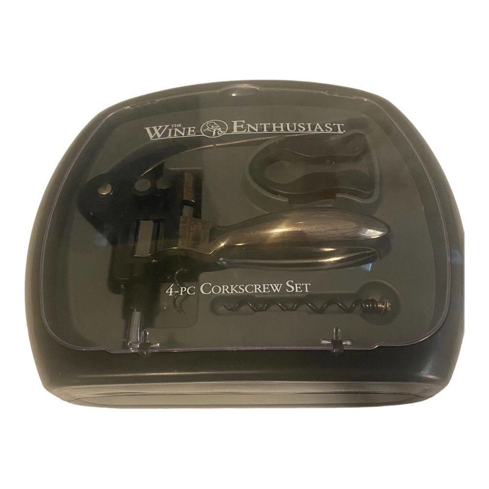 Wine Enthusiast 4-piece Corkscrew Set